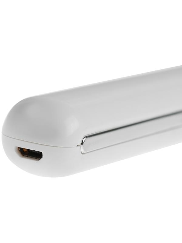 Аппарат для маникюра LuazON LMM-02 , портативный, 5 насадок, АКБ, белый