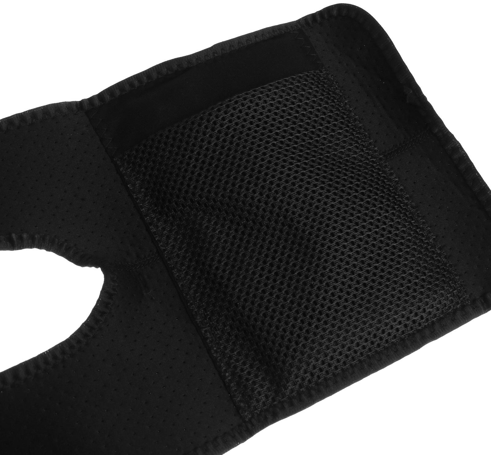 Массажёр для ног LuazON LEM-13, бандаж на колено, 3 температурных режима, АКБ, черный