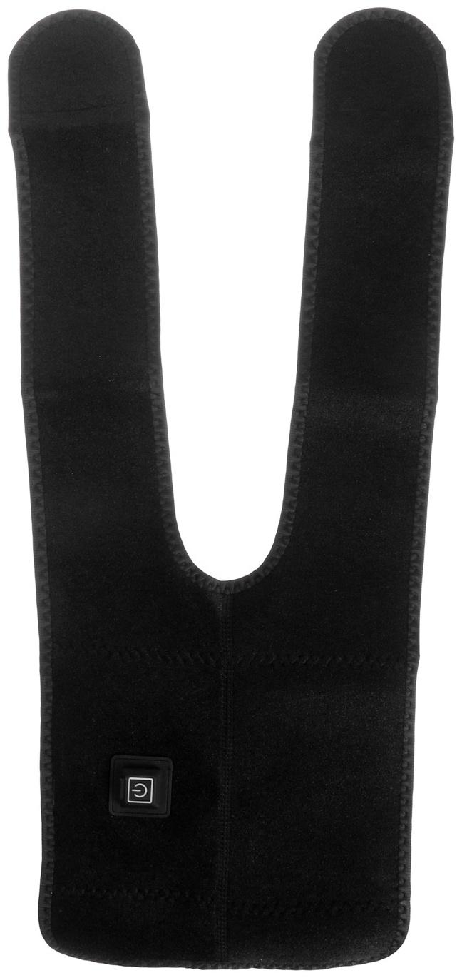 Массажёр для ног LuazON LEM-13, бандаж на колено, 3 температурных режима, АКБ, черный