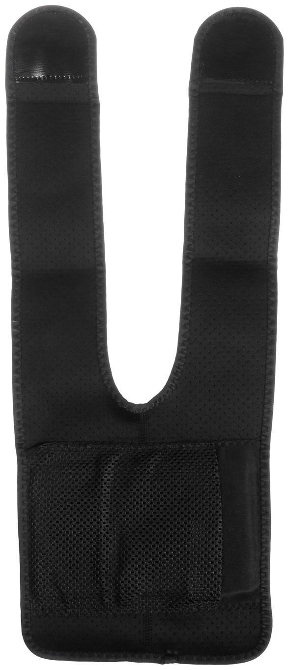 Массажёр для ног LuazON LEM-13, бандаж на колено, 3 температурных режима, АКБ, черный