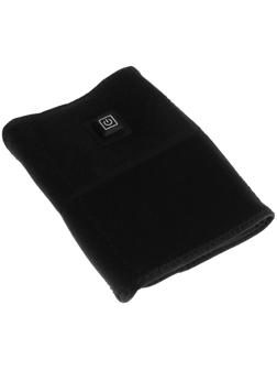 Массажёр для ног LuazON LEM-13, бандаж на колено, 3 температурных режима, АКБ, черный