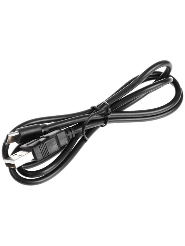 Массажёр для ног LuazON LEM-13, бандаж на колено, 3 температурных режима, АКБ, черный