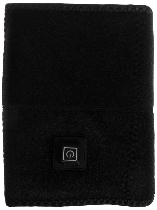 Массажёр для ног LuazON LEM-13, бандаж на колено, 3 температурных режима, АКБ, черный