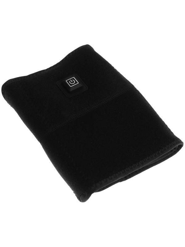 Массажёр для ног LuazON LEM-13, бандаж на колено, 3 температурных режима, АКБ, черный