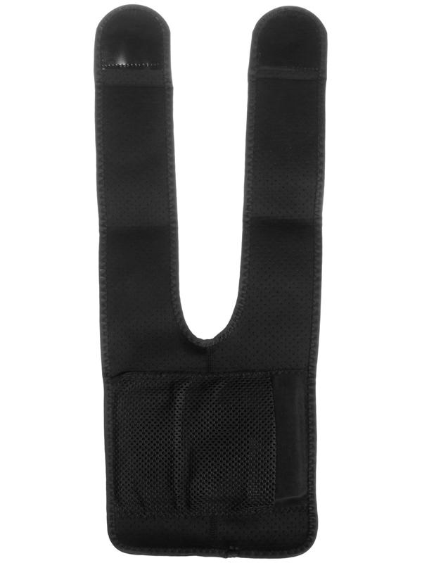 Массажёр для ног LuazON LEM-13, бандаж на колено, 3 температурных режима, АКБ, черный