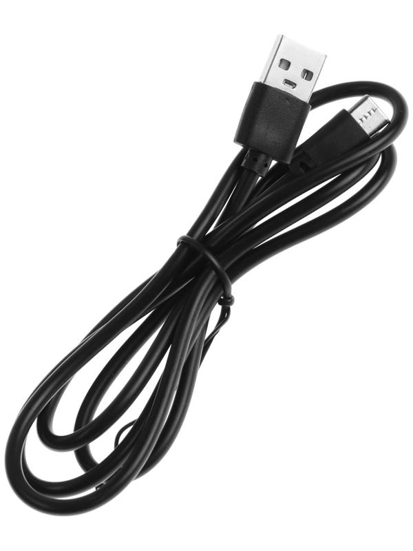 Массажёр для ног LuazON LEM-13, бандаж на колено, 3 температурных режима, АКБ, черный