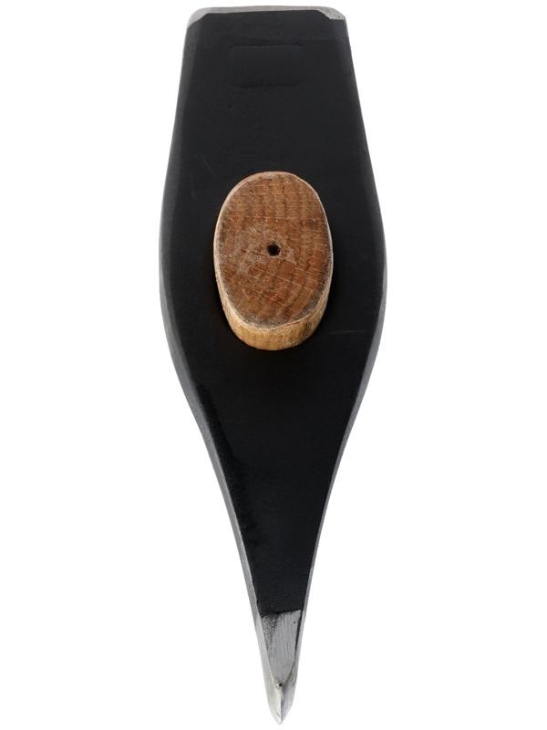 Колун-кувалда кованый ТУНДРА ПРОФИ, обратный всад, рукоятка из бука, с защитой, 3.6 кг