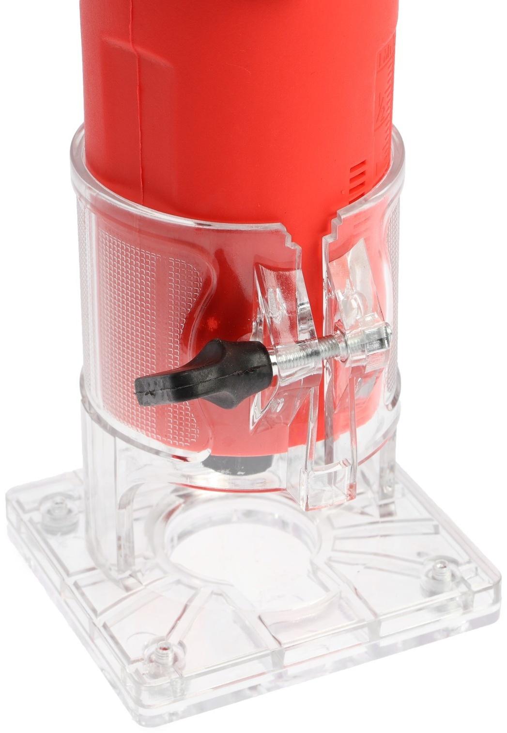 Фрезер кромочный электрический ТУНДРА, 800 Вт, 30 000 об/мин, цанга 6 мм