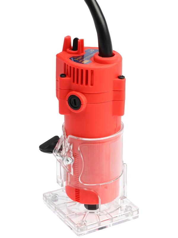 Фрезер кромочный электрический ТУНДРА, 800 Вт, 30 000 об/мин, цанга 6 мм