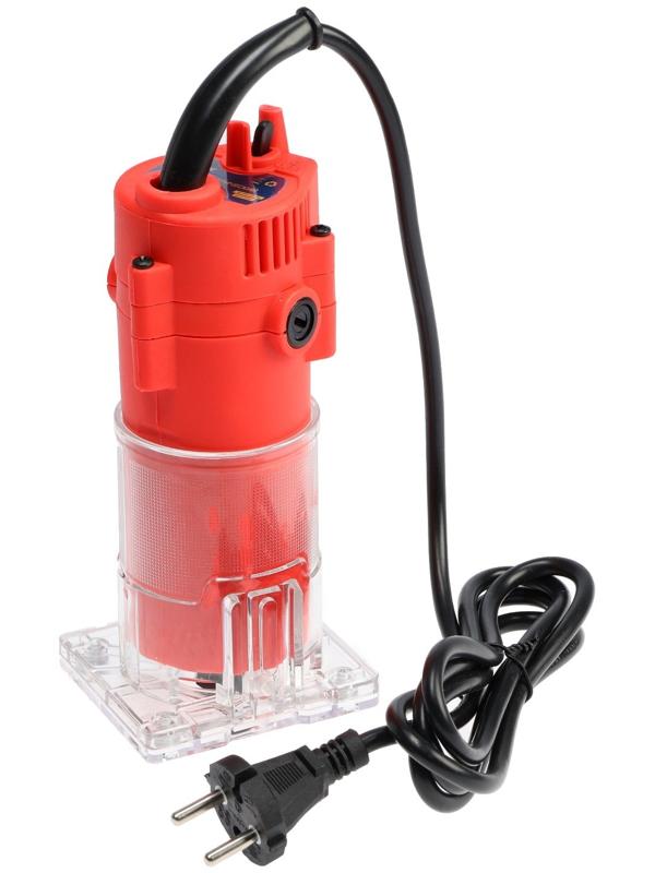 Фрезер кромочный электрический ТУНДРА, 800 Вт, 30 000 об/мин, цанга 6 мм