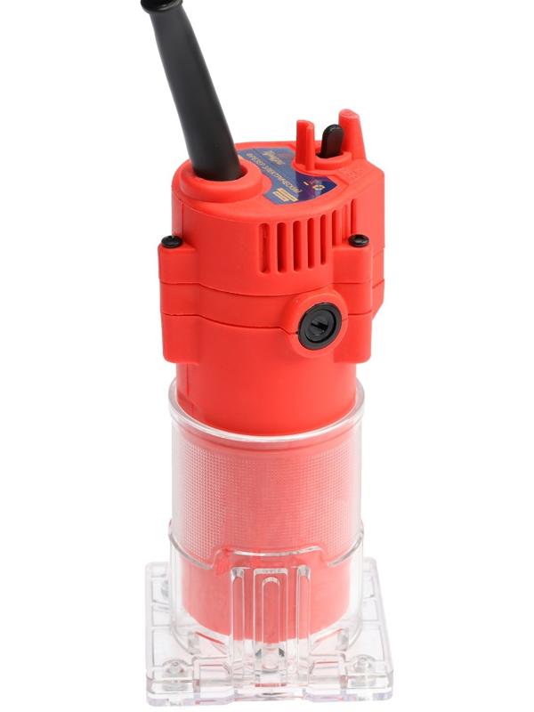 Фрезер кромочный электрический ТУНДРА, 800 Вт, 30 000 об/мин, цанга 6 мм