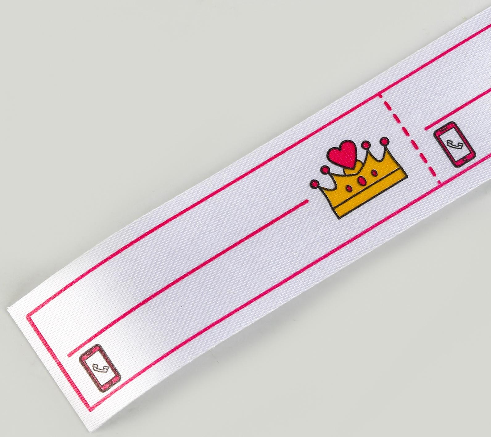 Тканевая термолента для одежды «Единорожка», 7 шт