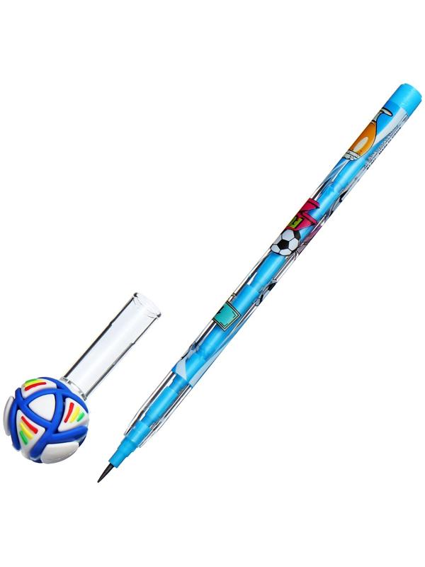Карандаш секционный Футбол МИКС (штрихкод на штуке)