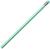 Карандаш чернографитный НВ с ластиком, корпус треугольный, Пастель мятный