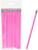 Карандаш чернографитный НВ с ластиком, корпус треугольный, Пастель розовый