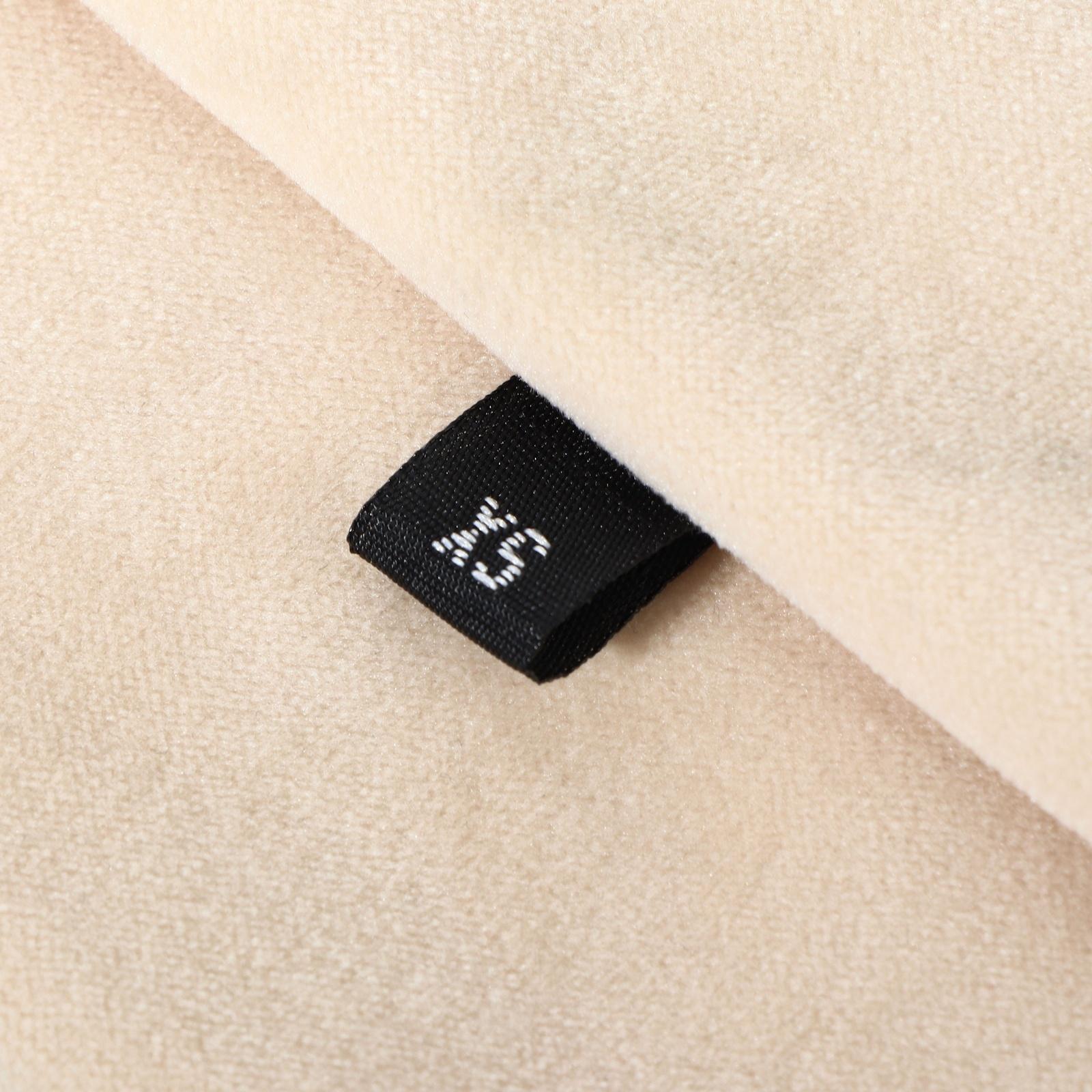 Размерники жаккардовые, «XS», 12 × 30 мм, 100 шт, цвет чёрный