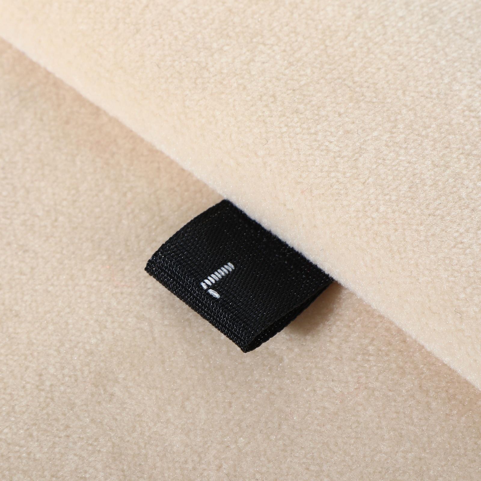 Размерники жаккардовые, «L», 12 × 30 мм, 100 шт, цвет чёрный