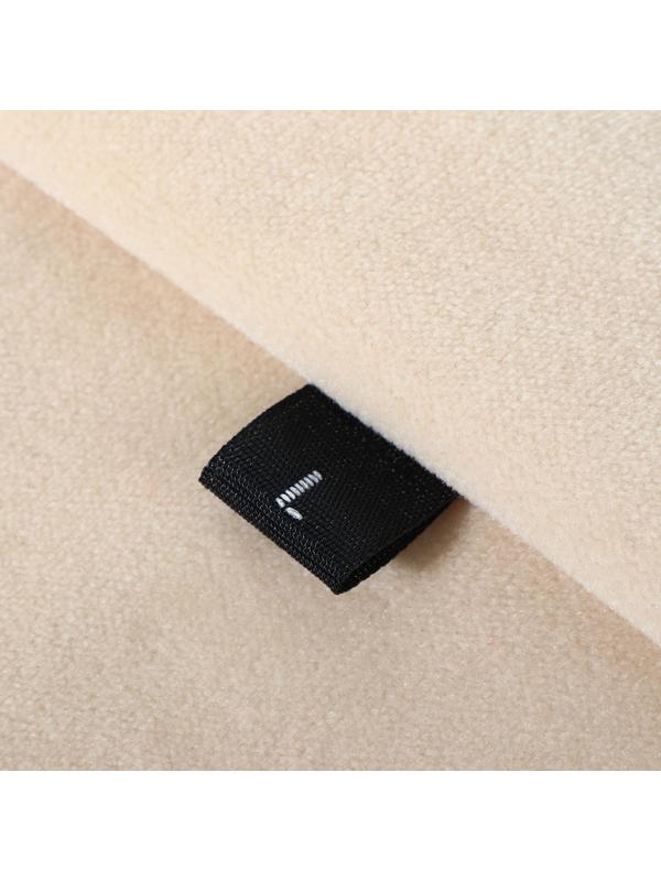 Размерники жаккардовые, «L», 12 × 30 мм, 100 шт, цвет чёрный