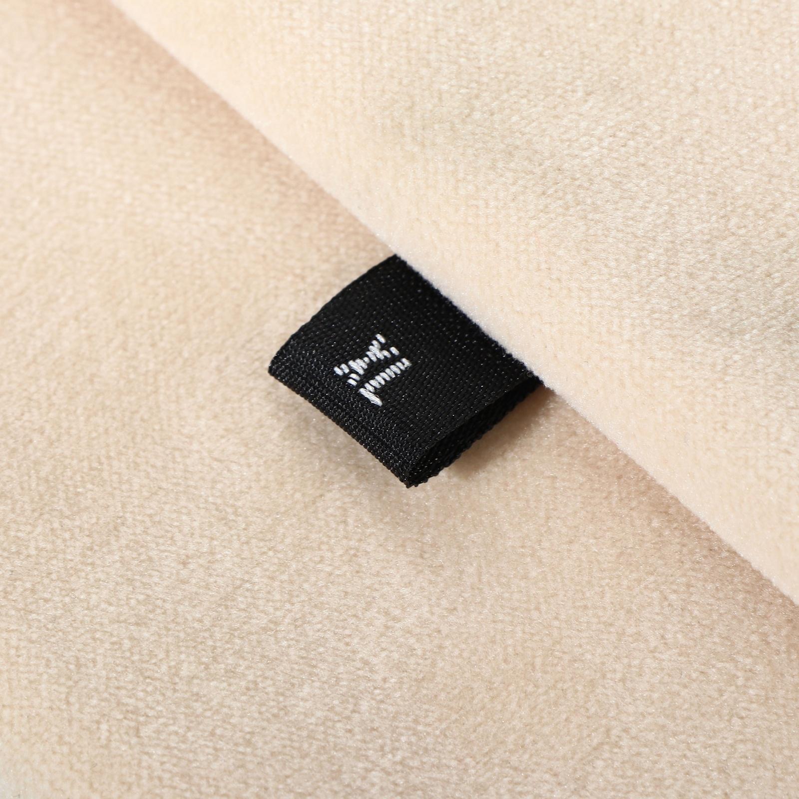 Размерники жаккардовые, «XL», 12 × 30 мм, 100 шт, цвет чёрный