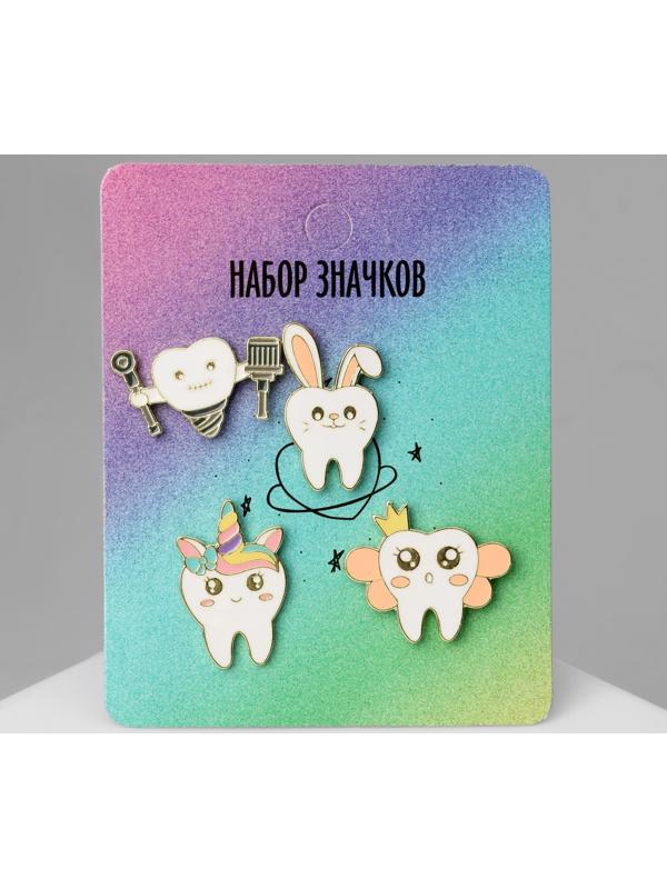 Набор значков (4шт.) 