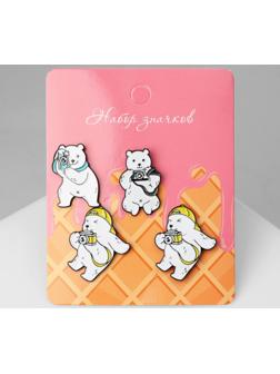 Набор значков (4шт.) 