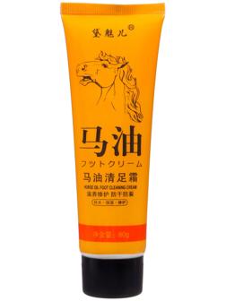 Крем для ног с лошадинным жиром от запаха, 80 г