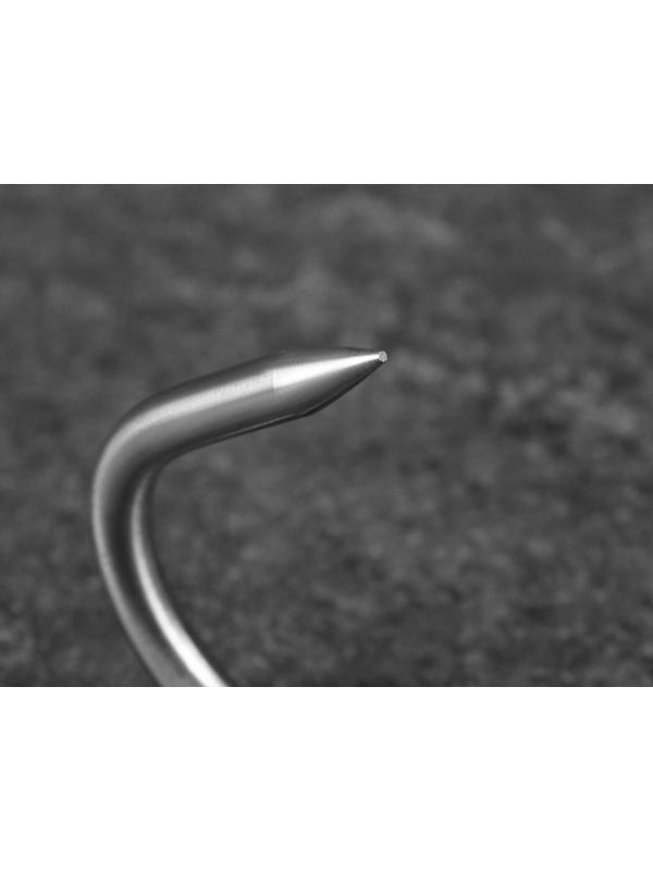 Обвалочный крюк для мяса, 18см, с деревянной ручкой