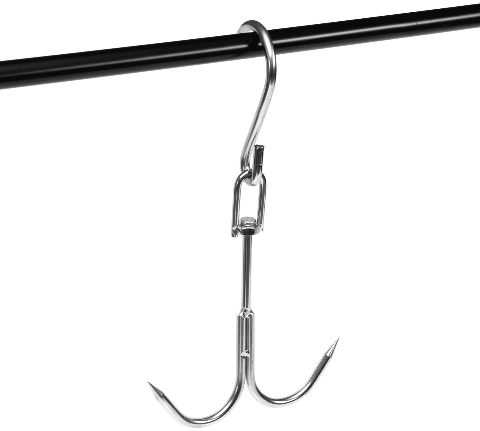 Крюк для мяса двойной, 28см