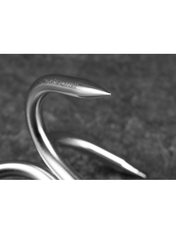 Крюк для мяса тройной, 28см