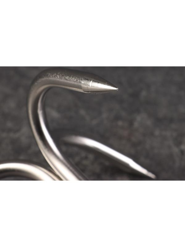 Крюк для мяса тройной, 28см