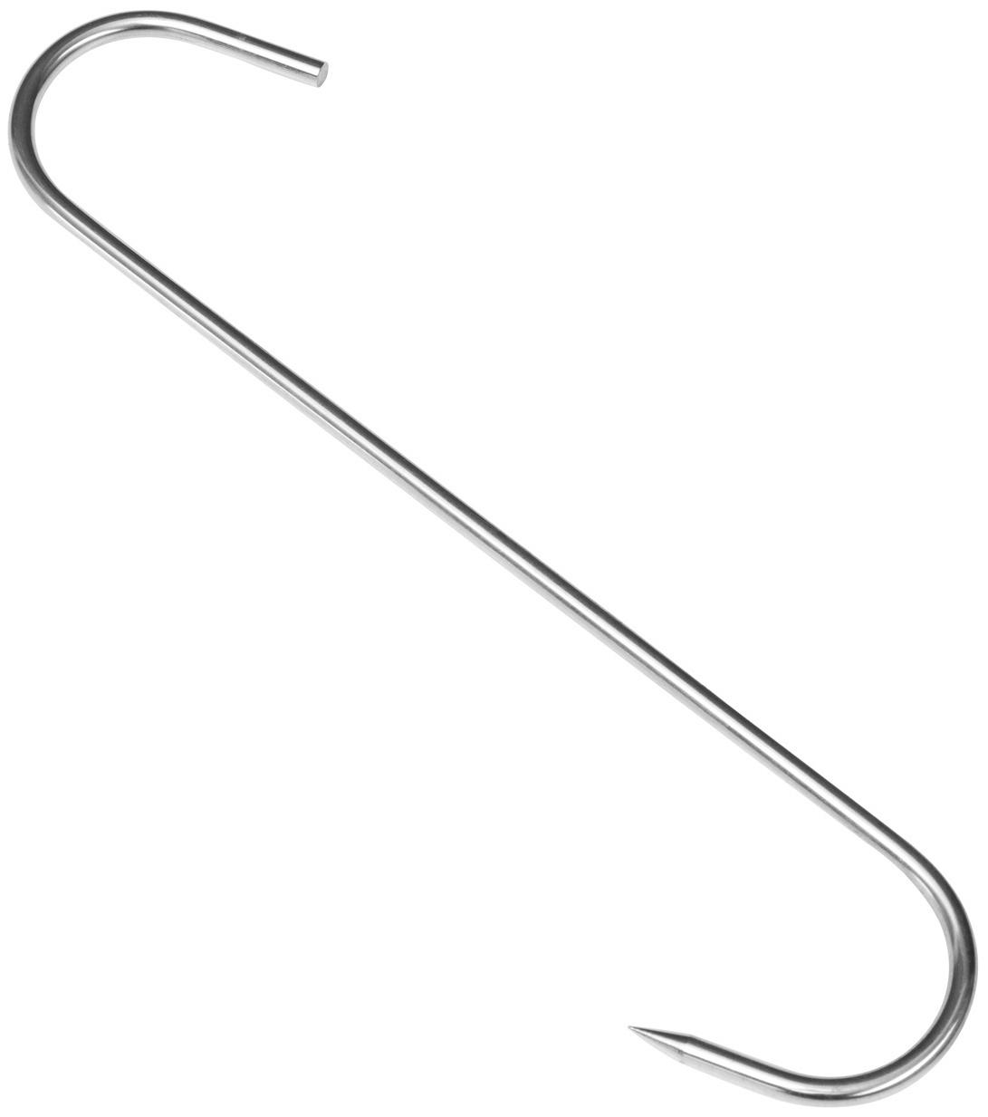 Крюк для мяса одинарный, 23см