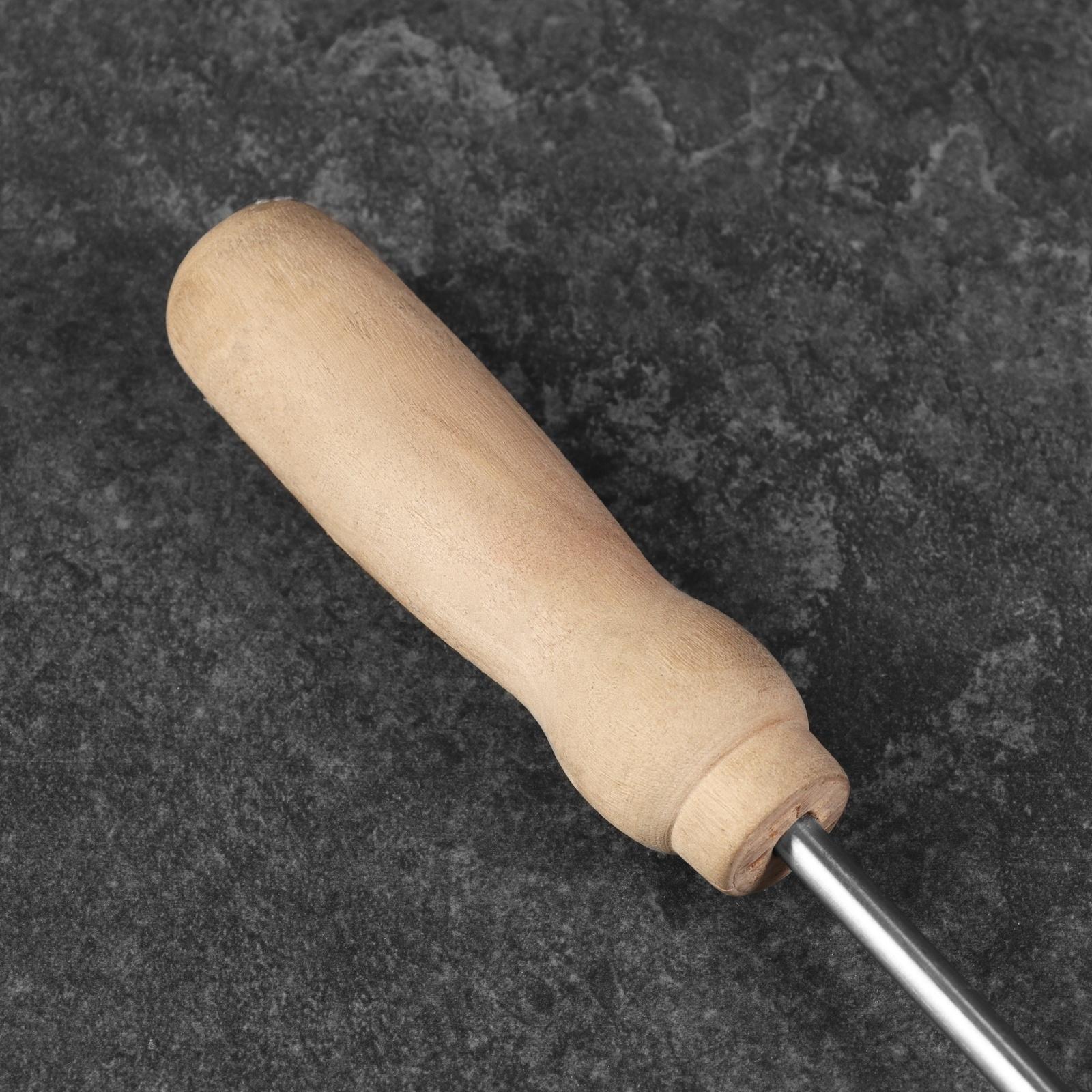 Вилка для мяса универсальная, 56см, с деревянной ручкой