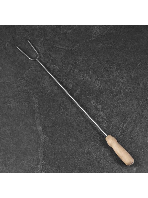 Вилка для мяса универсальная, 56см, с деревянной ручкой