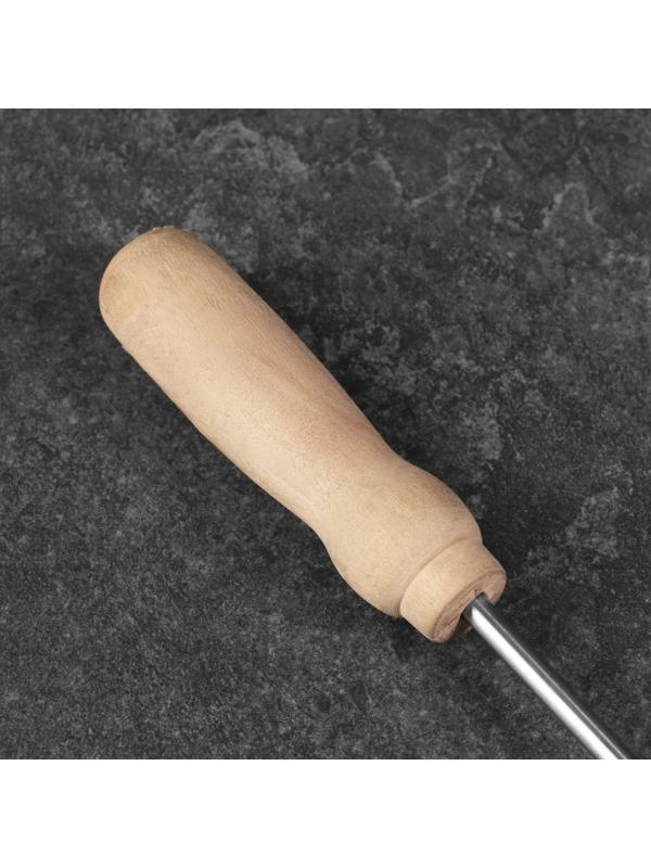 Вилка для мяса универсальная, 56см, с деревянной ручкой