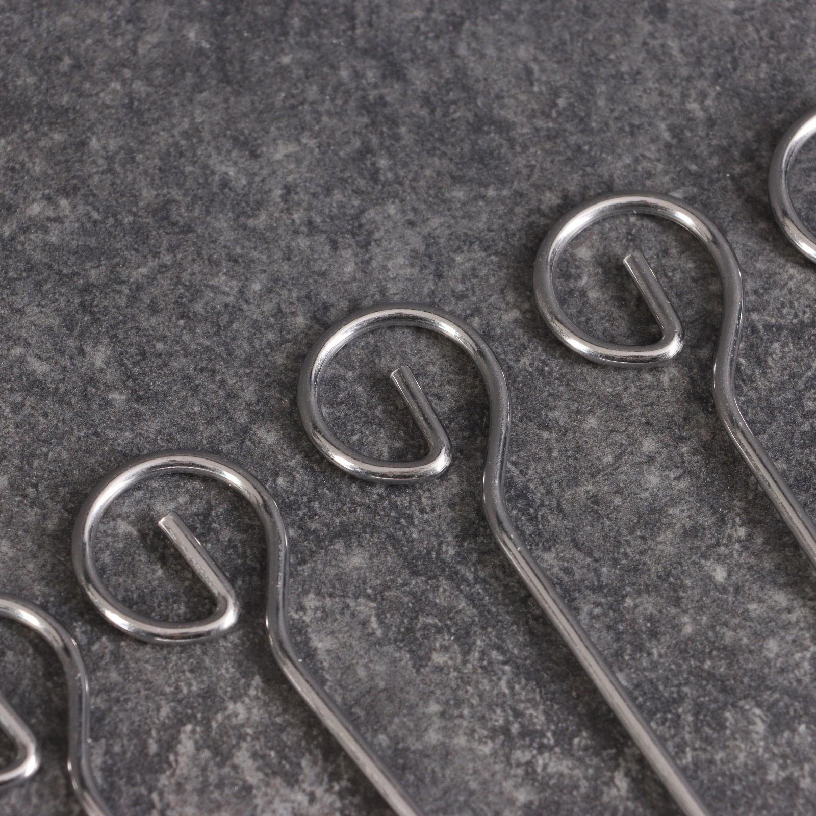 Набор шпажек металлических 12шт, 35см