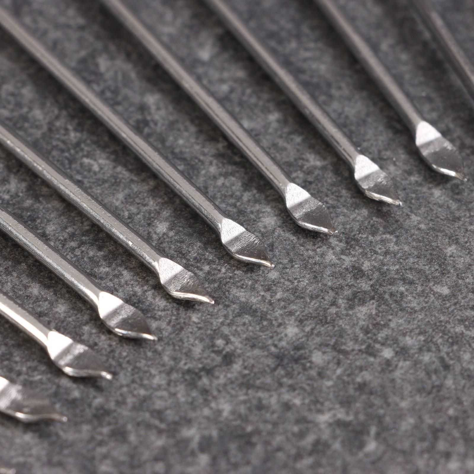 Набор шпажек металлических 12шт, 35см