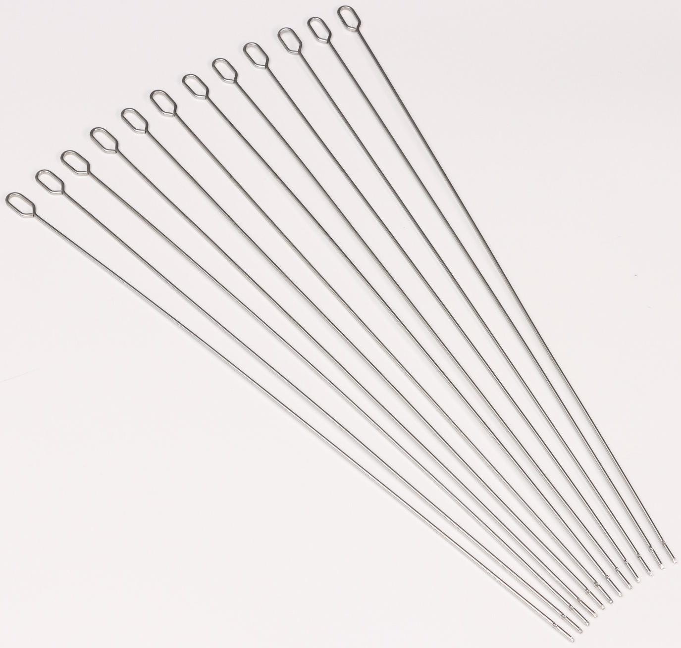 Набор шпажек металлических 12шт, 45см