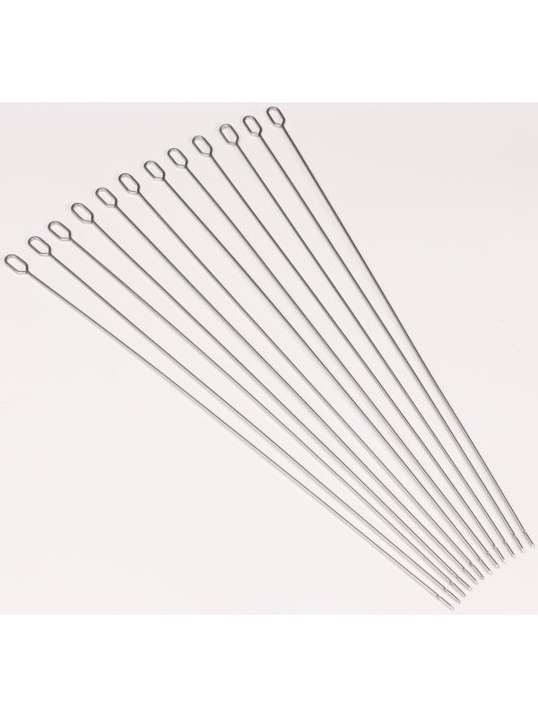 Набор шпажек металлических 12шт, 45см