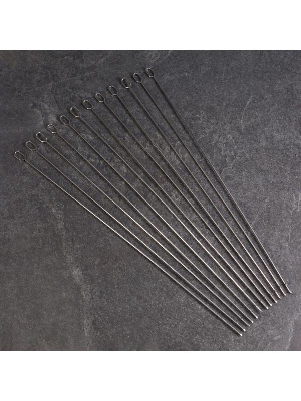 Набор шпажек металлических 12шт, 45см