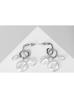 Серьги с жемчугом 