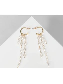 Серьги с жемчугом 