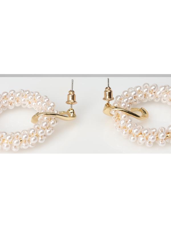 Серьги с жемчугом 
