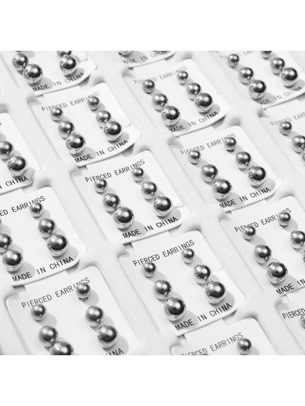 Пусеты в коробке 108 пар 