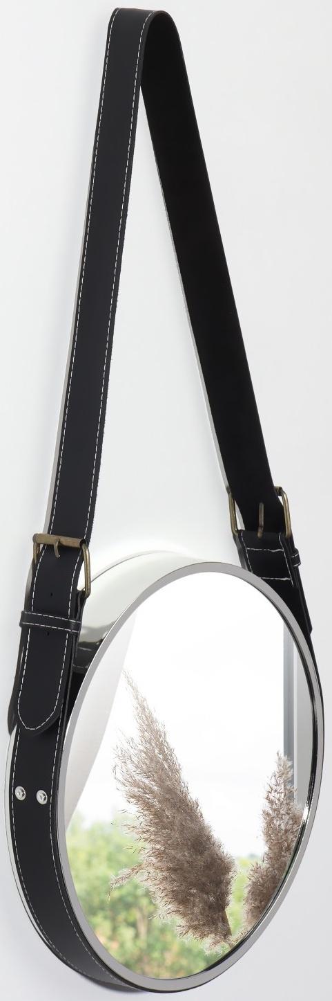 Зеркало настенное «Антураж», d зеркальной поверхности 28 см, цвет серебристый/МИКС