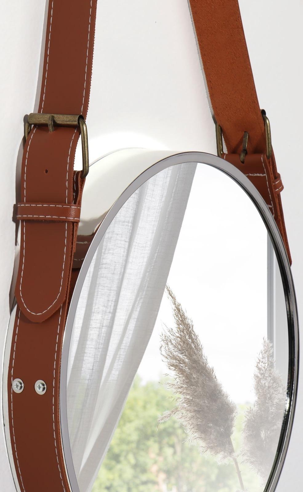 Зеркало настенное «Антураж», d зеркальной поверхности 28 см, цвет серебристый/МИКС