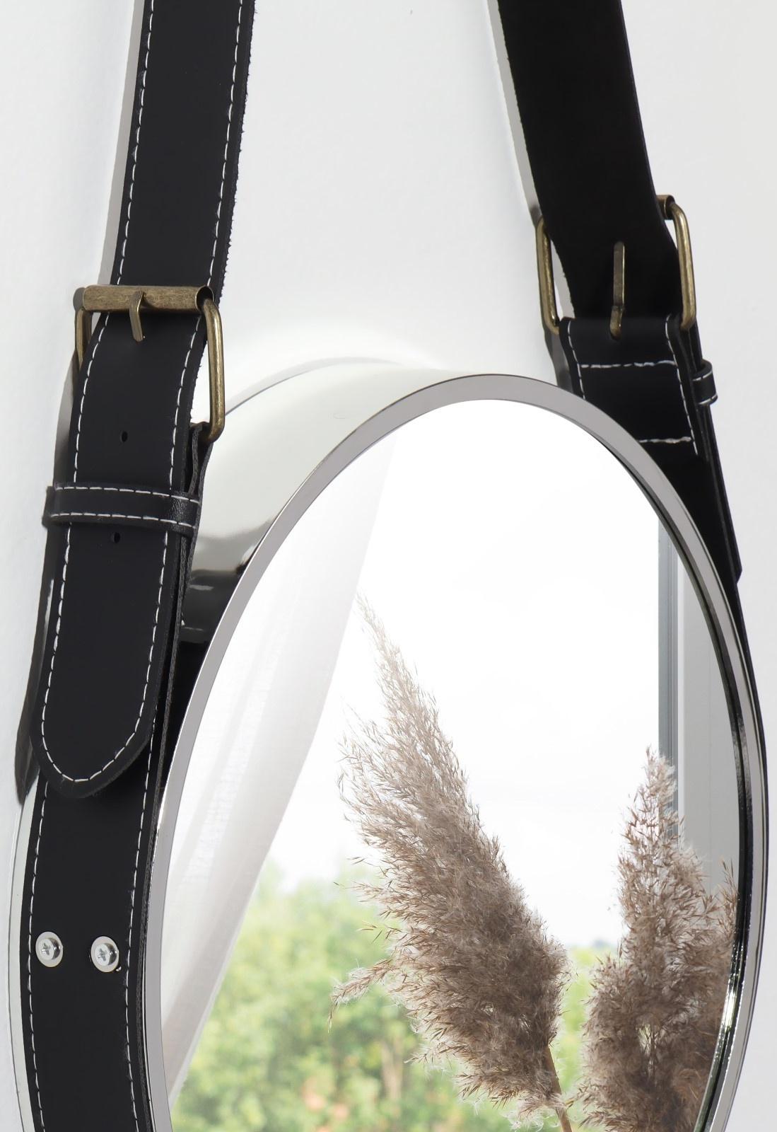 Зеркало настенное «Антураж», d зеркальной поверхности 28 см, цвет серебристый/МИКС