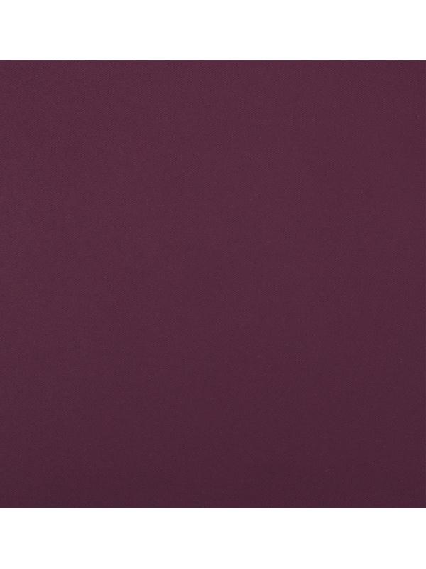 Штора портьерная Этель 250*265 см, цв.винный, блэкаут, пл. 240 г/м2