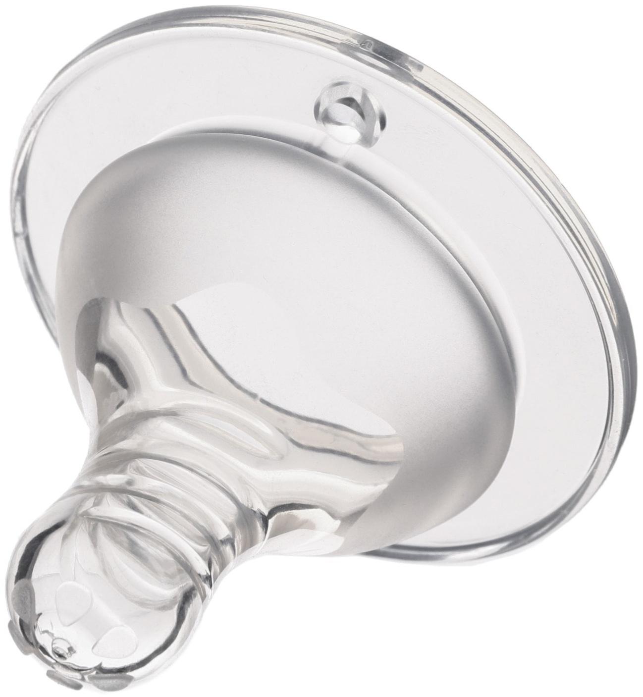 Соска силиконовая ШГ, Ø50мм, «Цветок», антиколиковая., +0 мес., медленный поток