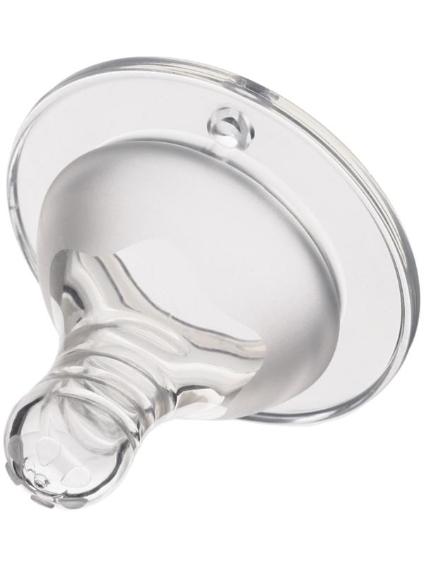 Соска силиконовая ШГ, Ø50мм, «Цветок», антиколиковая., +0 мес., медленный поток