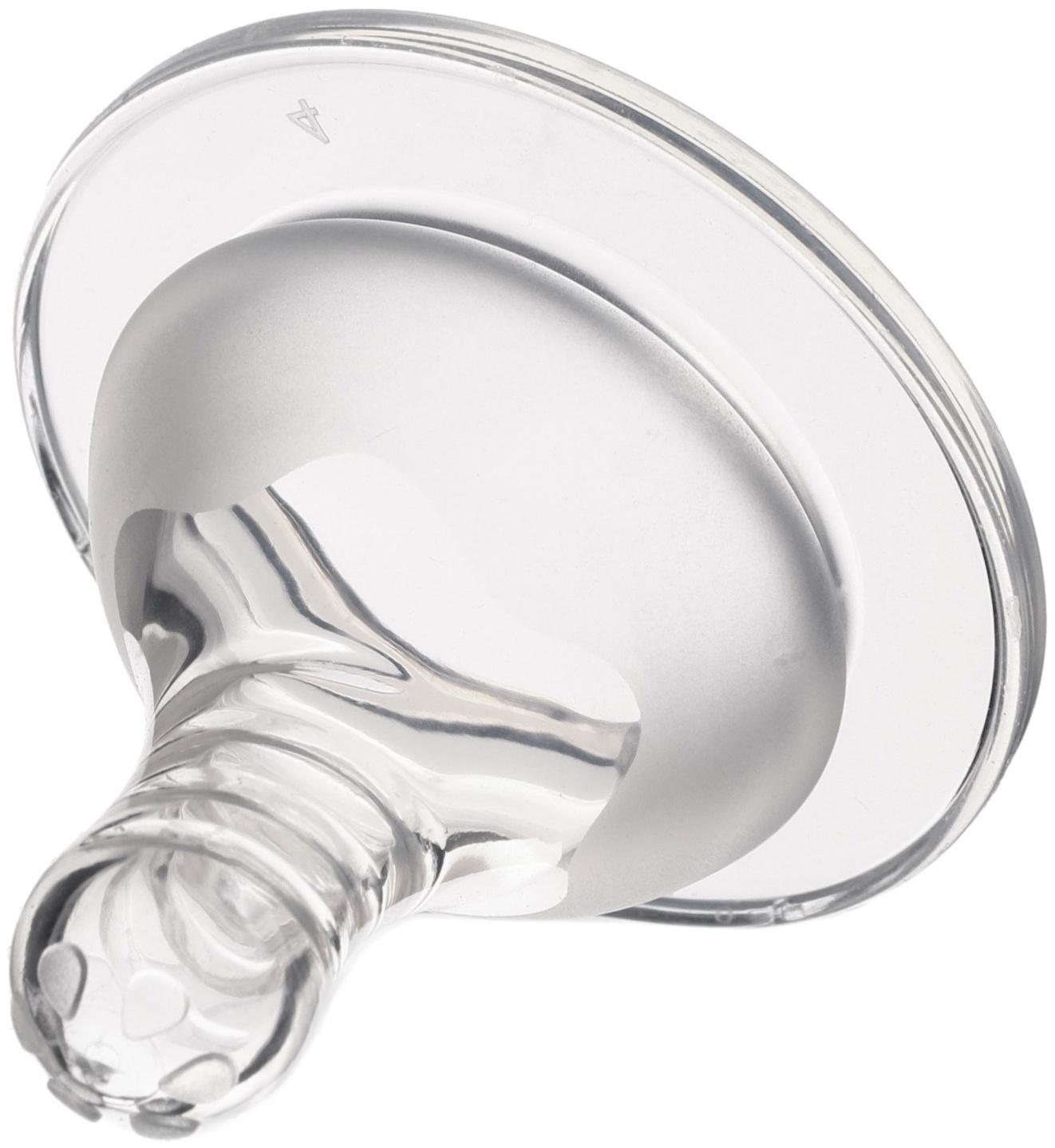 Соска силиконовая ШГ, Ø50мм, «Цветок», антиколиковая., +6 мес(Х)., быстрый поток